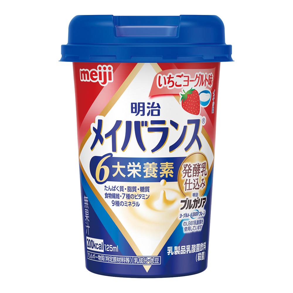 メイバランス Miniカップ いちごヨーグルト味 12本入