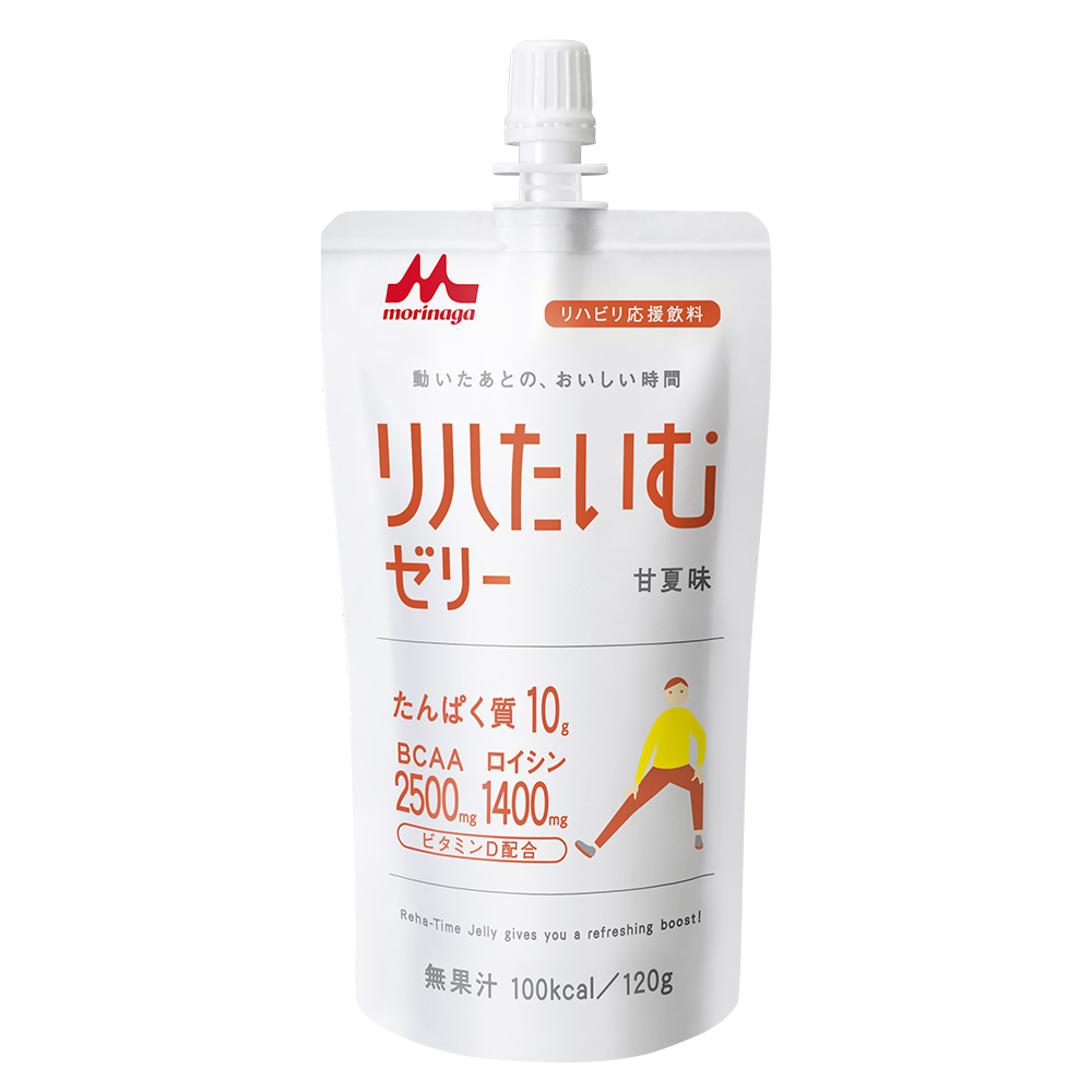 リハたいむゼリー （リハビリ応援飲料） 甘夏味 24袋入 0658615