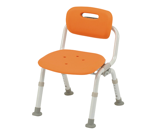 シャワーチェアミドルおりたたみN （ユクリア） ワンタッチ開閉 あり オレンジ PN-L42221D