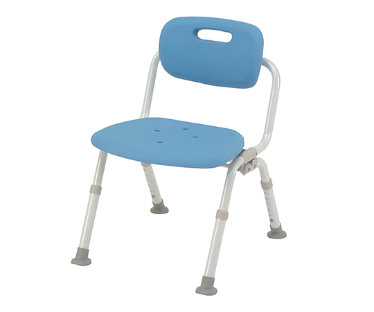 シャワーチェアミドルおりたたみN （ユクリア） ワンタッチ開閉 あり ブルー PN-L42221A