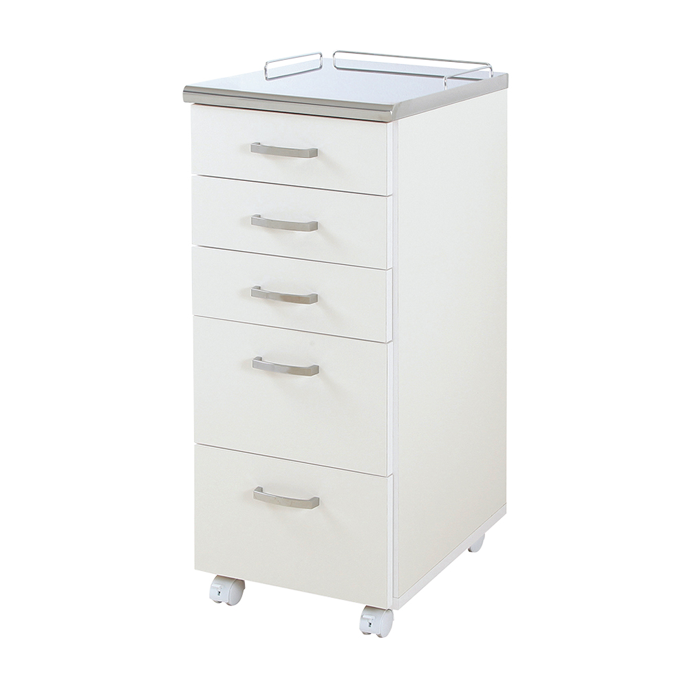 デンタルワゴン 350×420×860mm ホワイト STM-35SW