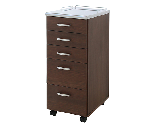 デンタルワゴン 350×420×860mm ブラウン STM-35SB