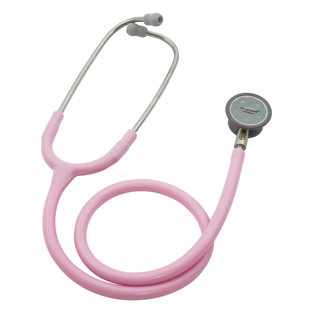 聴診器 フォーカルトーン 小児用 パステルピンク basis S for child