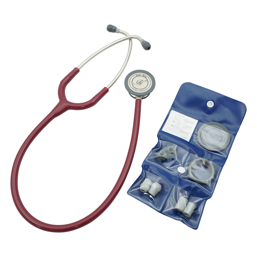 バイタルナビ聴診器（サスペンデッド） バーガンディ BD