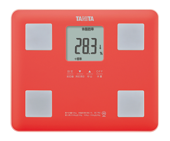 体組成計 コーラルピンク BC-760-PK