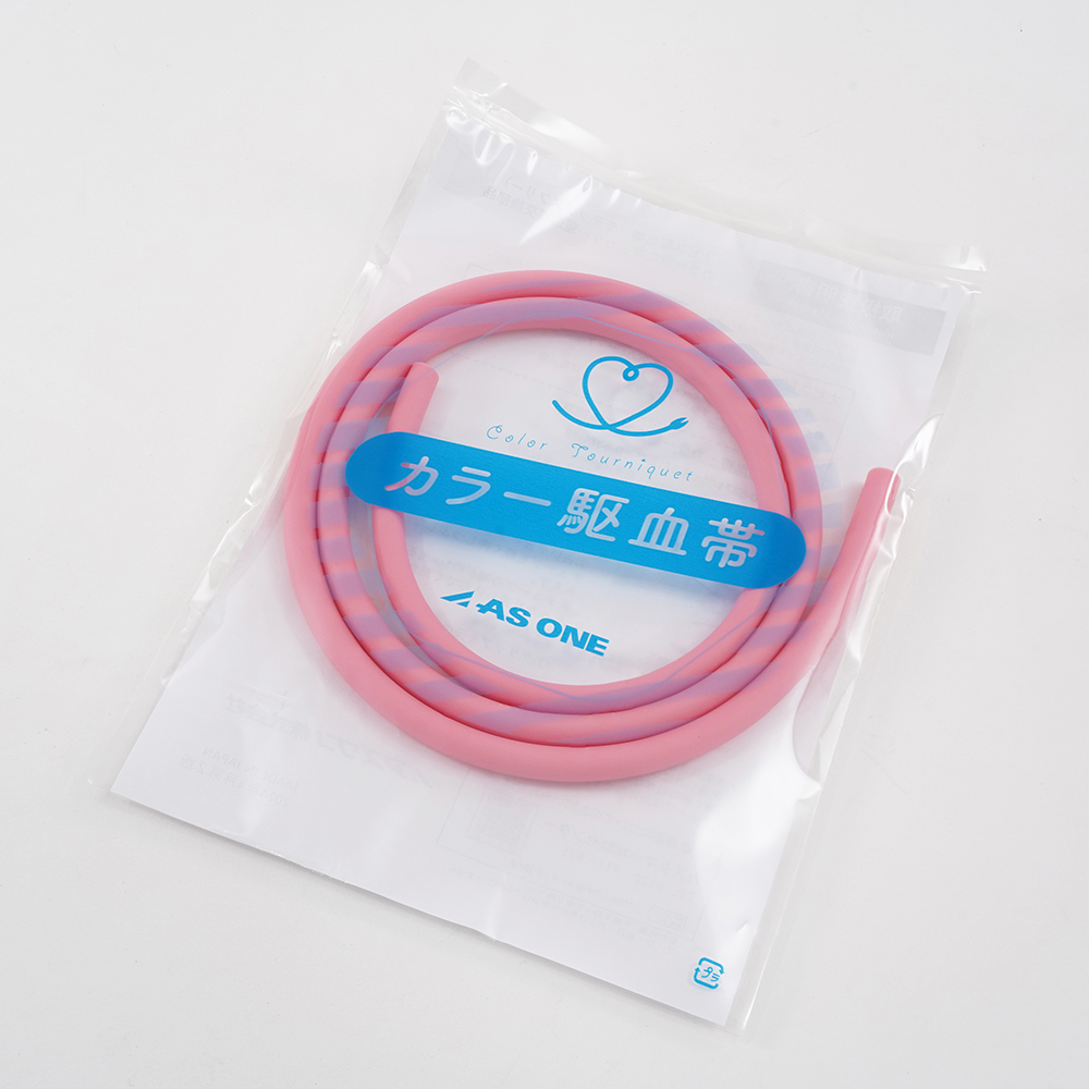 ナビス駆血帯 ラテックスフリー 替えチューブ 1m ピンク