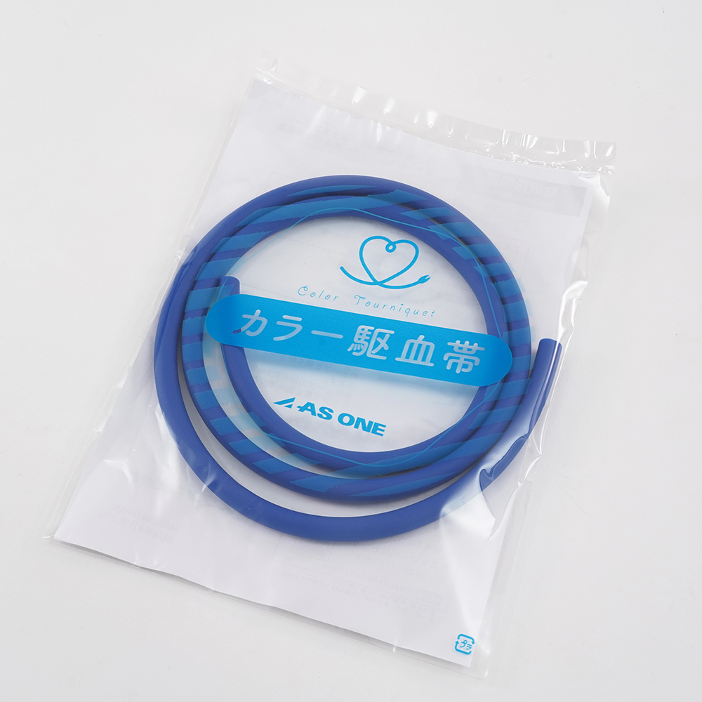 ナビス駆血帯 ラテックスフリー 替えチューブ 1m ブルー