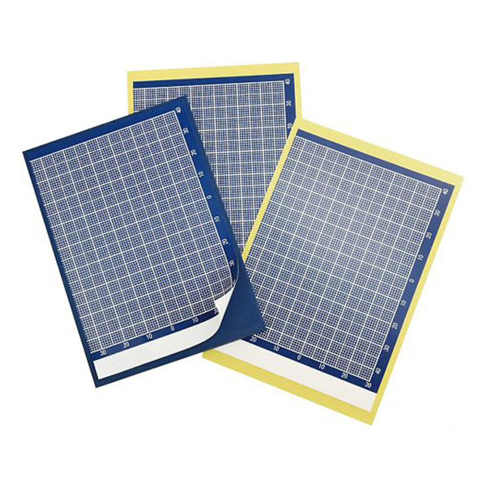 検体固定用ボード 目盛シール 100枚入 MZ-GS