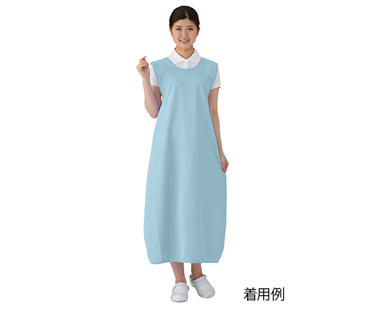 軽量ストレッチ防水エプロン ブルー