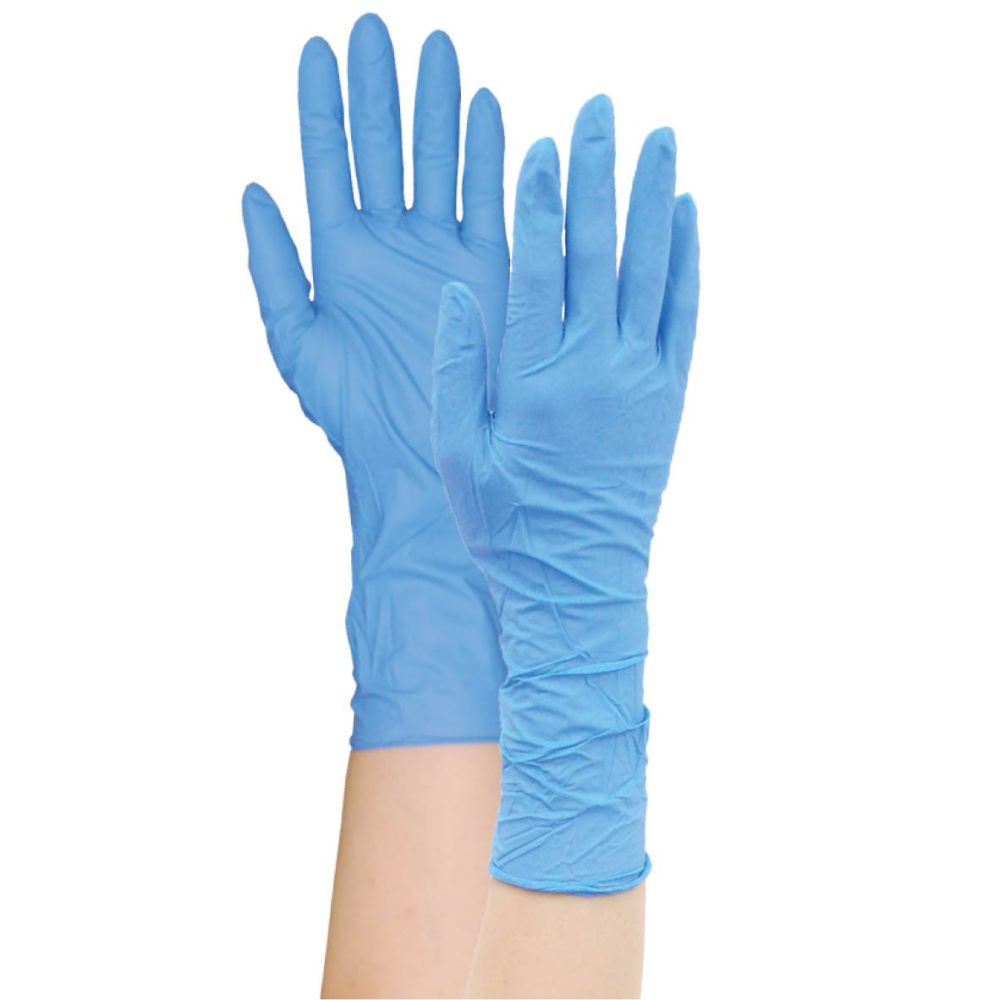 タケトラ ニトリル手袋ロングS 100枚 075842