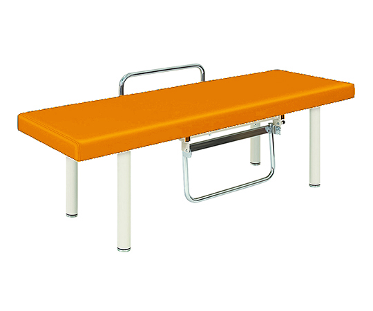 診察台 オレンジ 650×1800×500mm TB-568