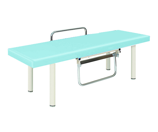 診察台 スカイブルー 650×1800×500mm TB-568