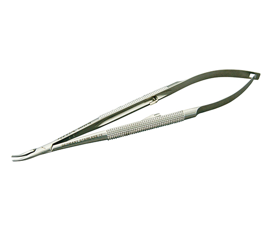 バラッケ氏持針器 （マイクロ持針器） 曲 ロック付き 140mm 25721-14