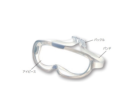 オートクレーブ対応ゴグル 交換用留め具セット 5組入 AC-M7用バックル