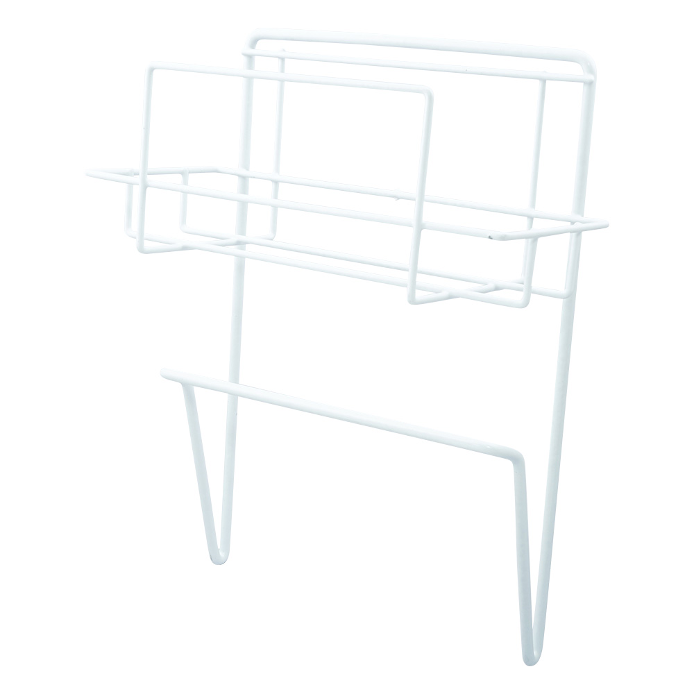 ボックスホルダー 1段 手すり型 277×130×350mm