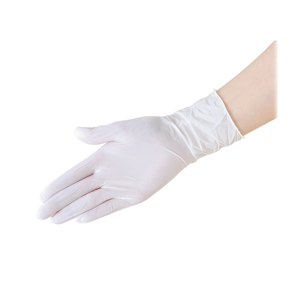 セーフタッチニトリルグローブ（パウダーフリー） ホワイト XS 300枚入 1174A-Y300