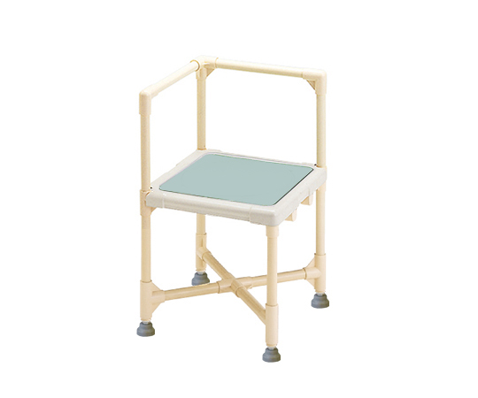 シャワーいす L型タイプ（ターンテーブル無し・アジャスターあり） CAA-0101