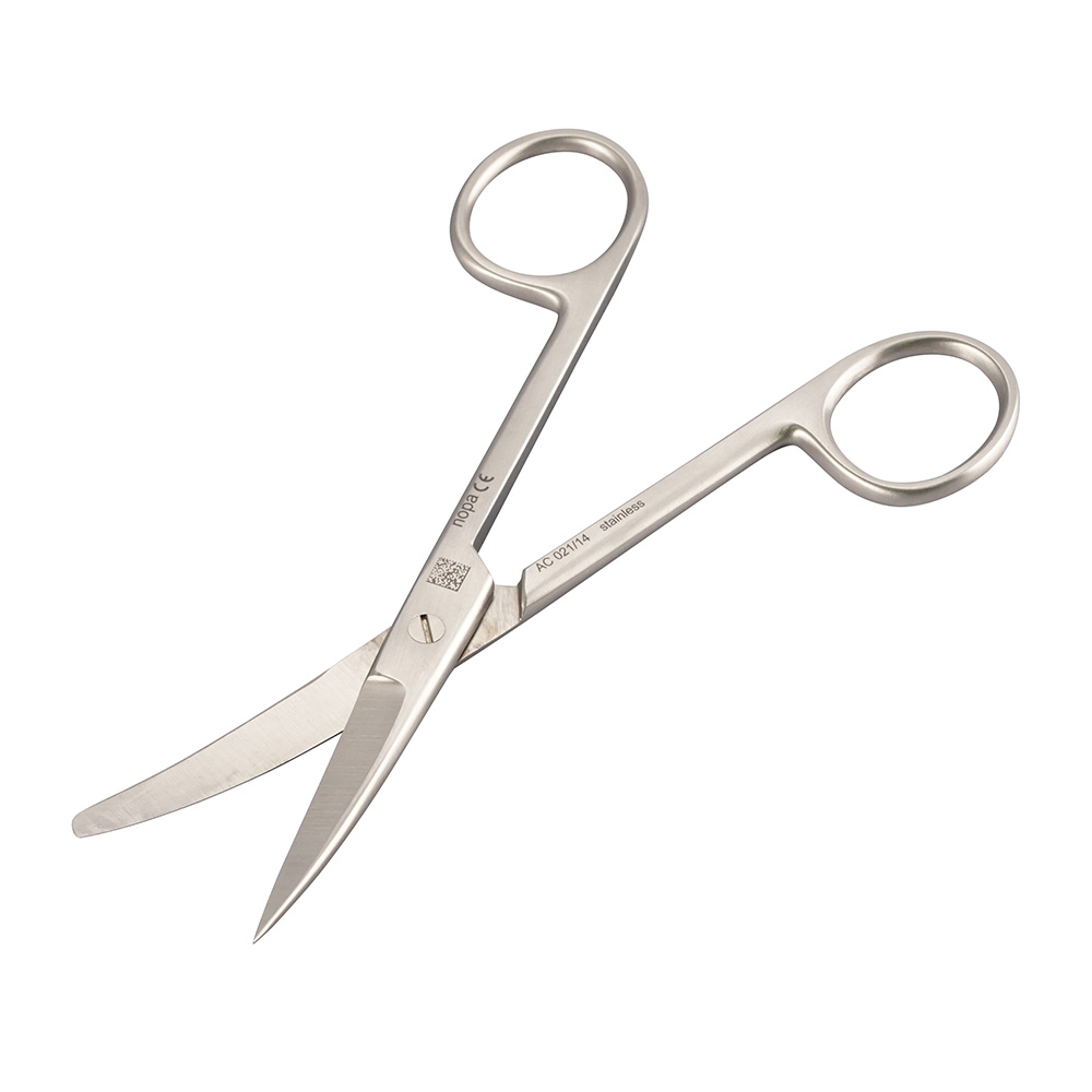 外科剪刃 片尖 曲 145mm AC 021/14