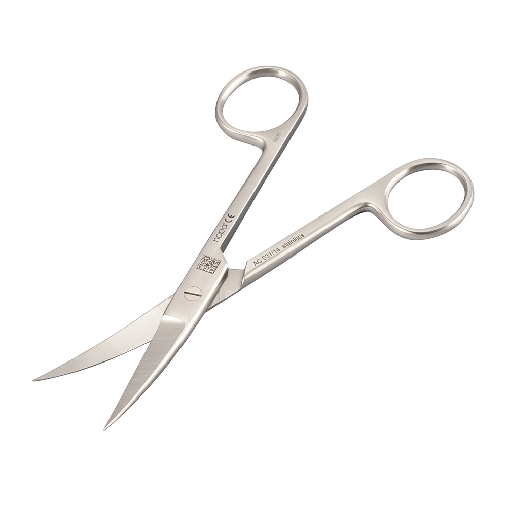 外科剪刃 両尖 曲 145mm AC 031/14