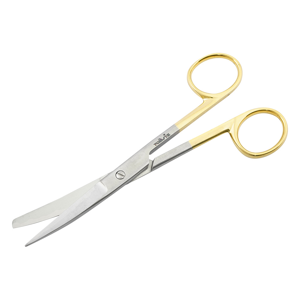 TC外科剪刀 （超鋼チップ付） 片尖・反 145mm 246-13