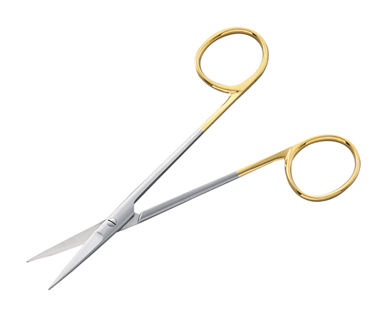 TCアイリス剪刀 （超鋼チップ付） 直 115mm 246-14