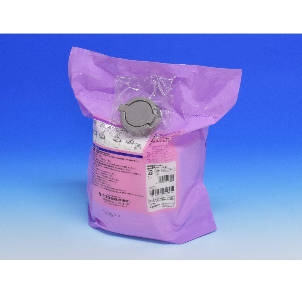 環境整備ワイパー 第四級アンモニウム塩 バケツタイプ用詰替シート 360枚入 004-41895