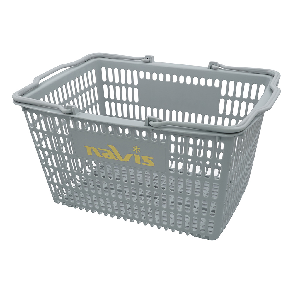 マルチ手提げバスケット29 ライトグレー