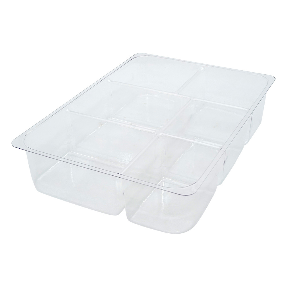 収納トレー用中仕切り（クリア）