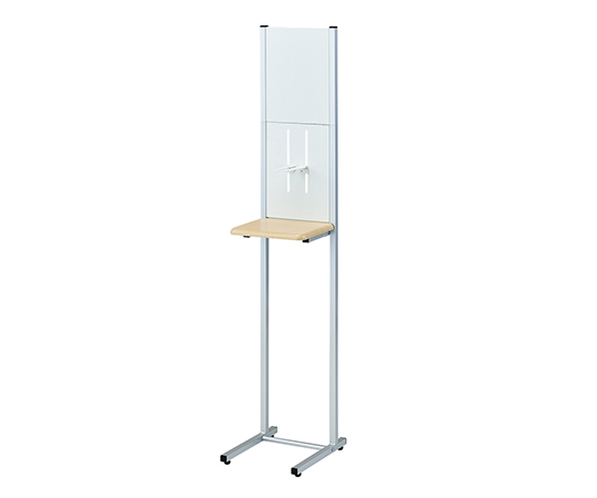 アルコール消毒液ポンプスタンド プレート付き AS-01P