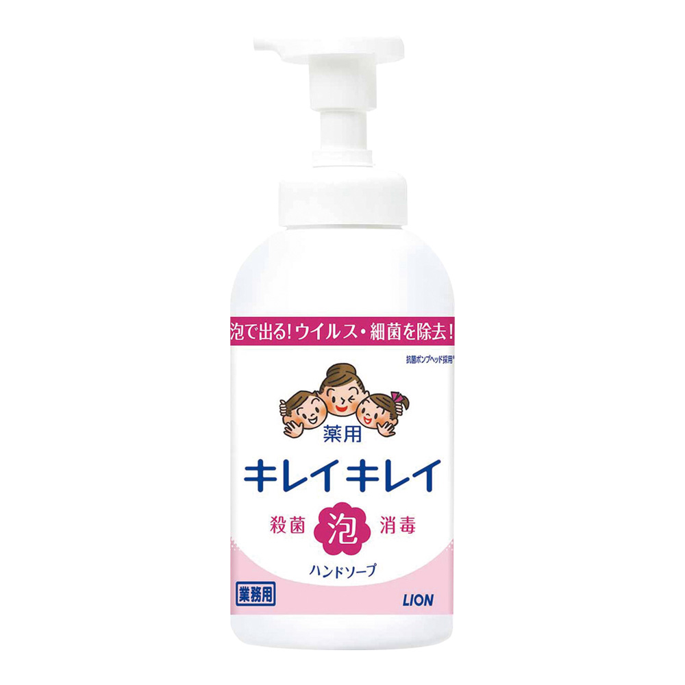 キレイキレイ薬用泡ハンドソープ　550mL BPGHAL*P