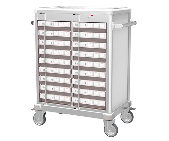 与薬カート18床用（与薬トレー付） MC-L2DC18P-8