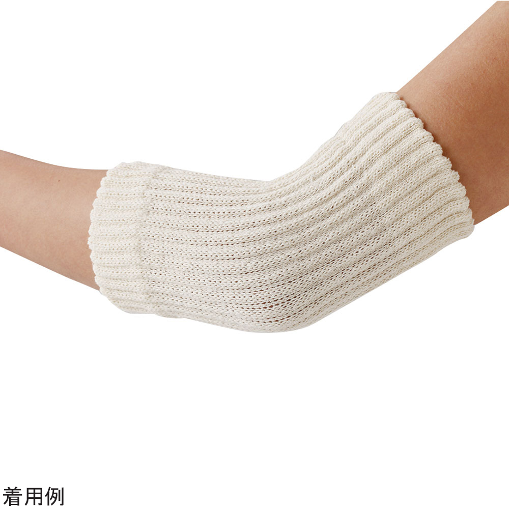 ゆったり編んだシルク混サポーター　００５３９００００