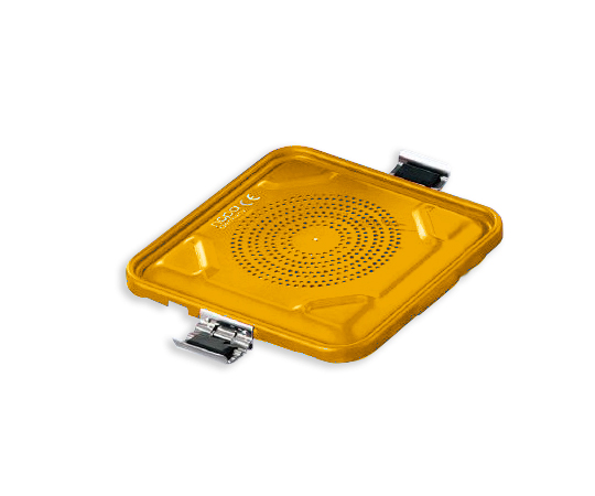 滅菌コンテナ S用蓋 ゴールド