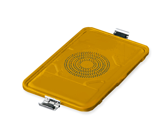 滅菌コンテナ M用蓋 ゴールド