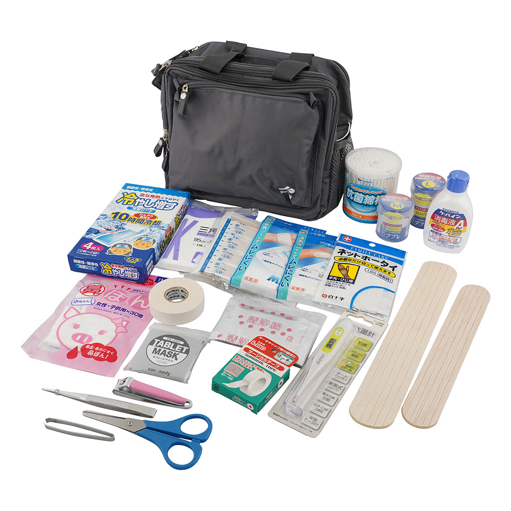 救急用品スタンダードパックIIIセット ブルーグレー 108-278
