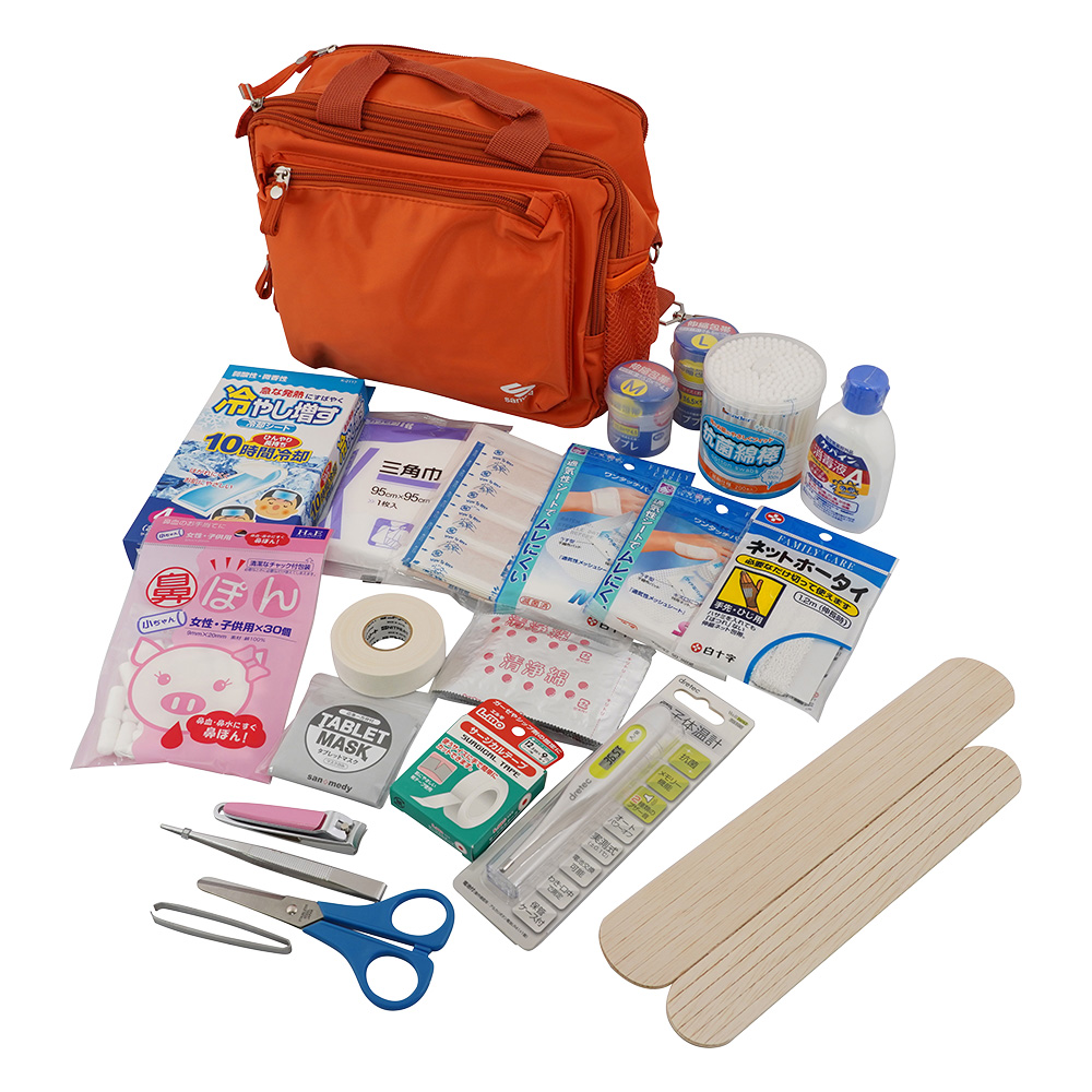 救急用品スタンダードパックIIIセット オレンジ 108-279