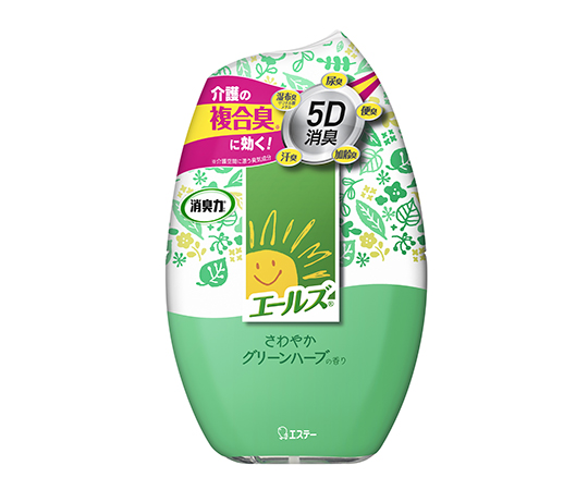 エールズ介護家庭用消臭力 さわやかグリーンハーブ 12646