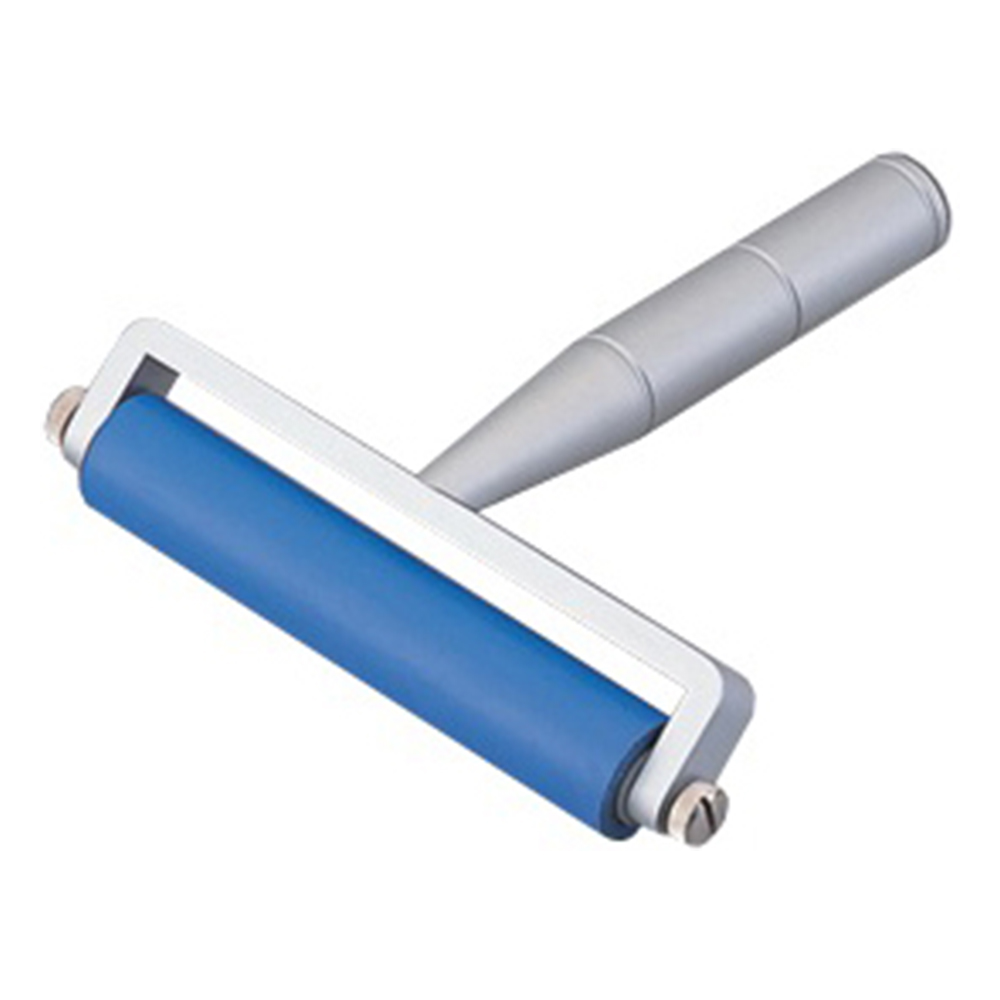 粘着ゴムロール 青 （粘着力中） CD-15（CR-150T）