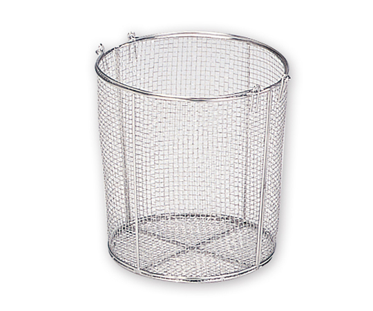 ステンレス丸型洗浄カゴ（テーパ付き） φ300（φ270）×300mm 大