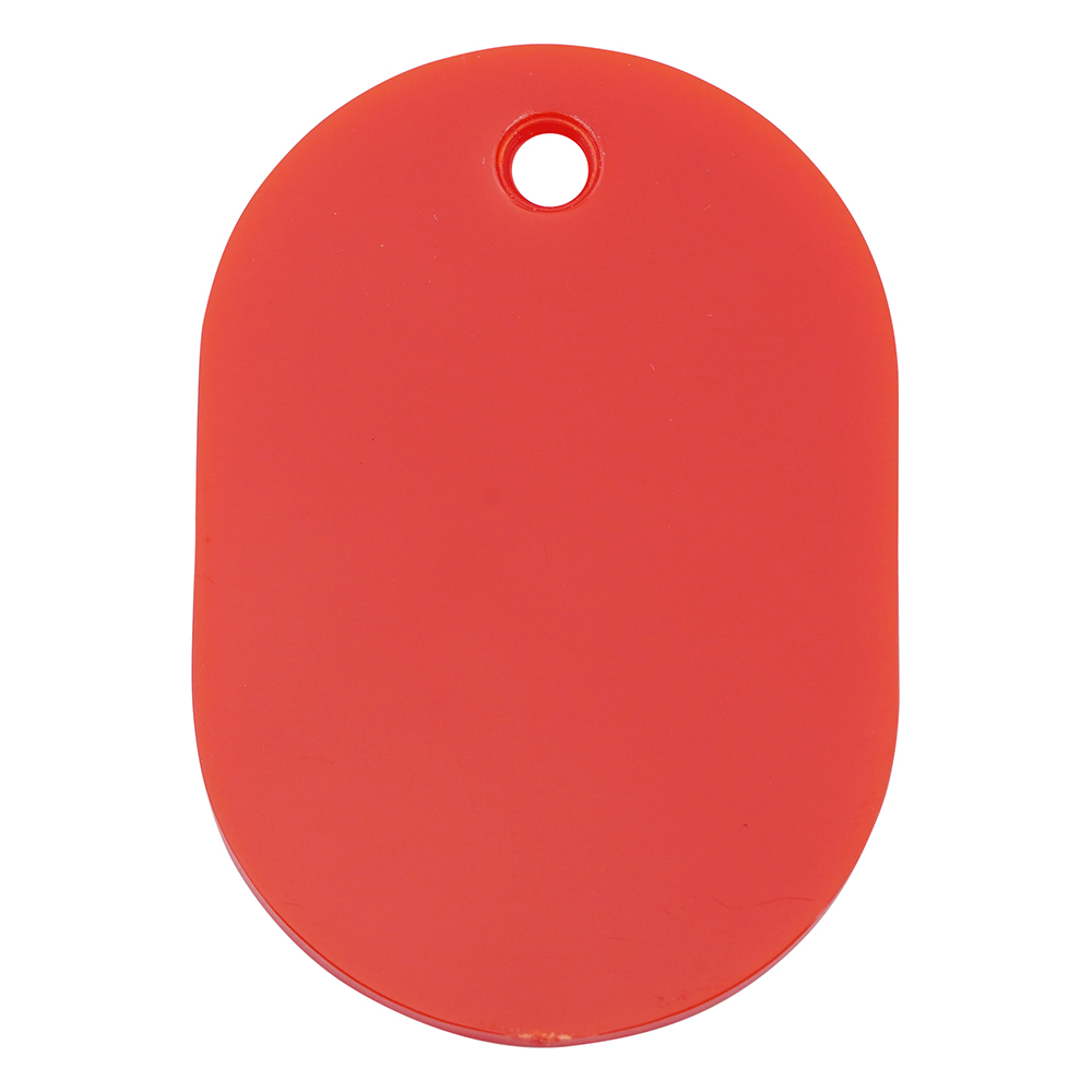 番号札 大（41×60mm） 番号無し レッド 1組（50枚入）