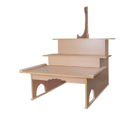 枕机（木目プリント） 三段600タイプ