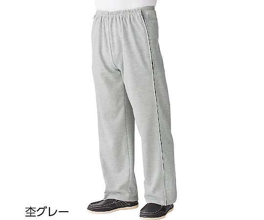 両脇全開スウェットパンツ（紳士用）　グレー　L 39021