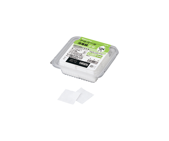 ベスケアアルコール綿　１０４枚入