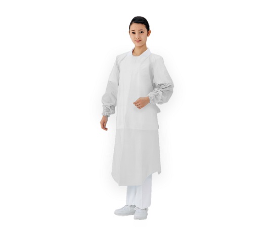 プロシェアエプロン（袖 ゴム付） 白 30枚入