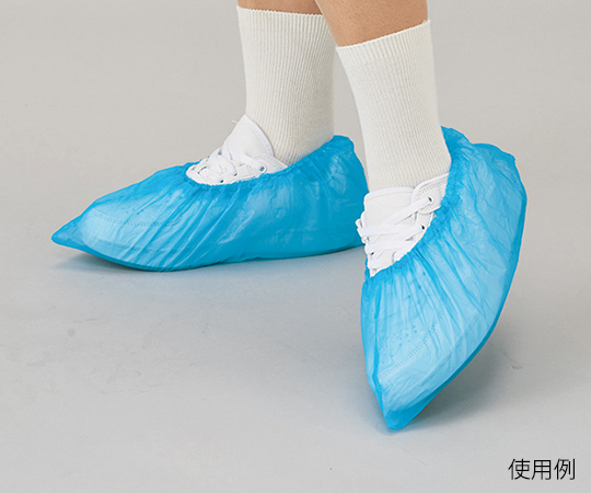 プロシェアポリエチレンシューズカバー 青 100枚入