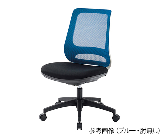 メッシュチェア ブラック 肘無し GS210 M2