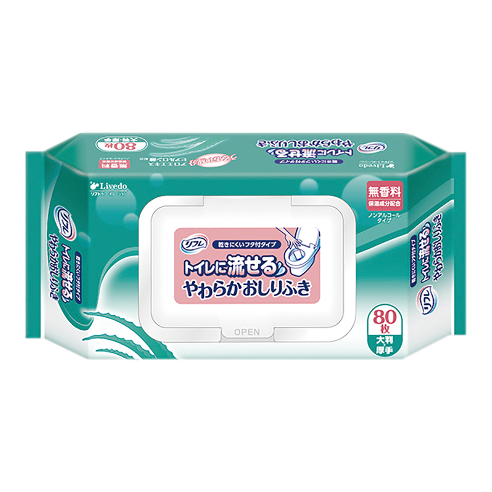 トイレに流せるやわらかおしりふき　９２１０４