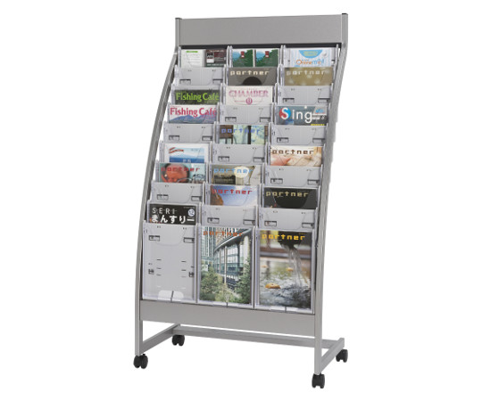 パンフレットスタンド 3列10段 ホワイト PSR-C310-W