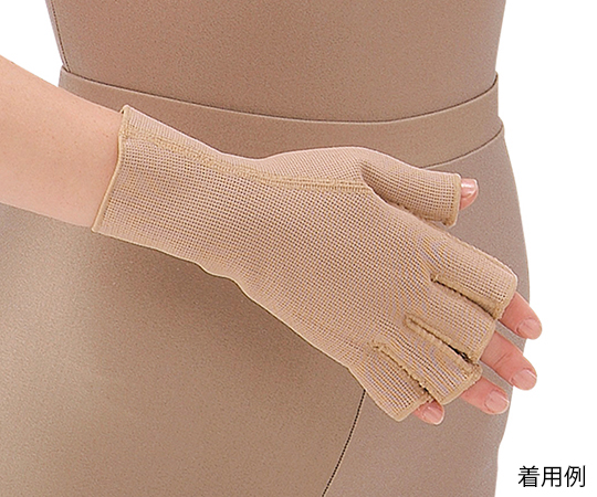 弾性グローブ アックス ブラウン 圧迫圧1 L LE5060-1-1