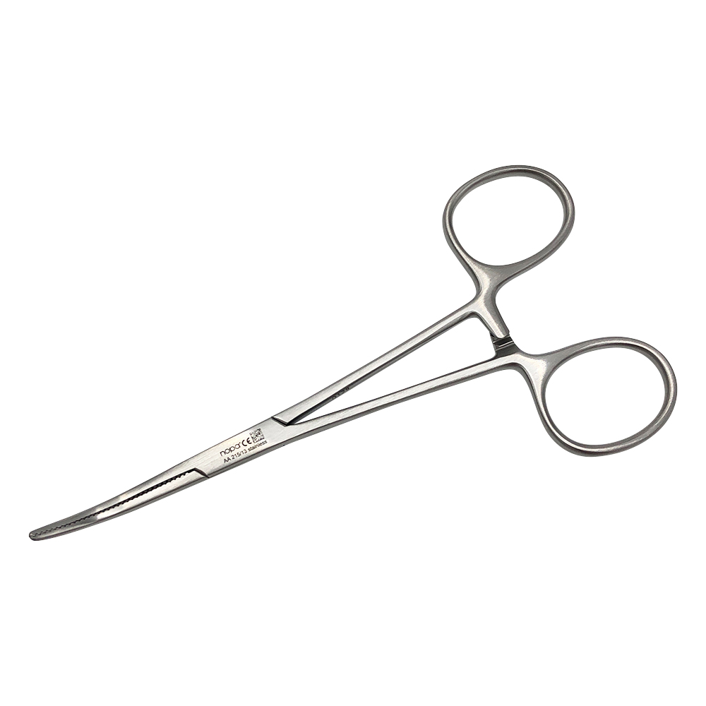 ペアン止血鉗子 無鈎 曲 130mm AA 215/13